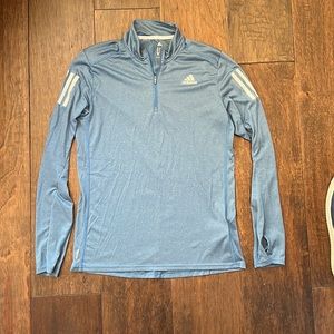 Adidas 1/4 zip-up long sleeve shirt
